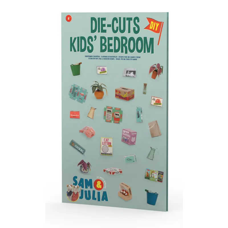 Die-Cut Prints Kids Bedroom