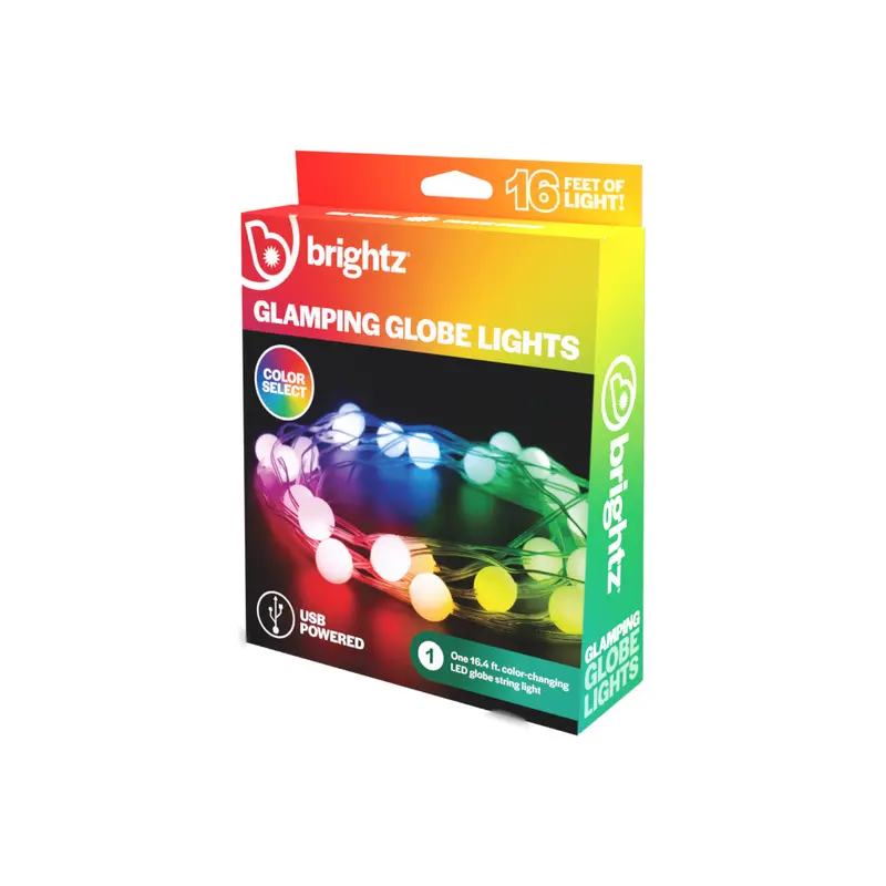 Glamping Globe String Lights  Color Select