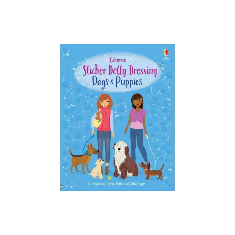 Sticker Dolly Dressing Dogs and Puppies