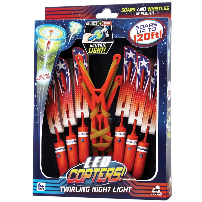 Stunt Flyer LED Copters (Sold Separately)