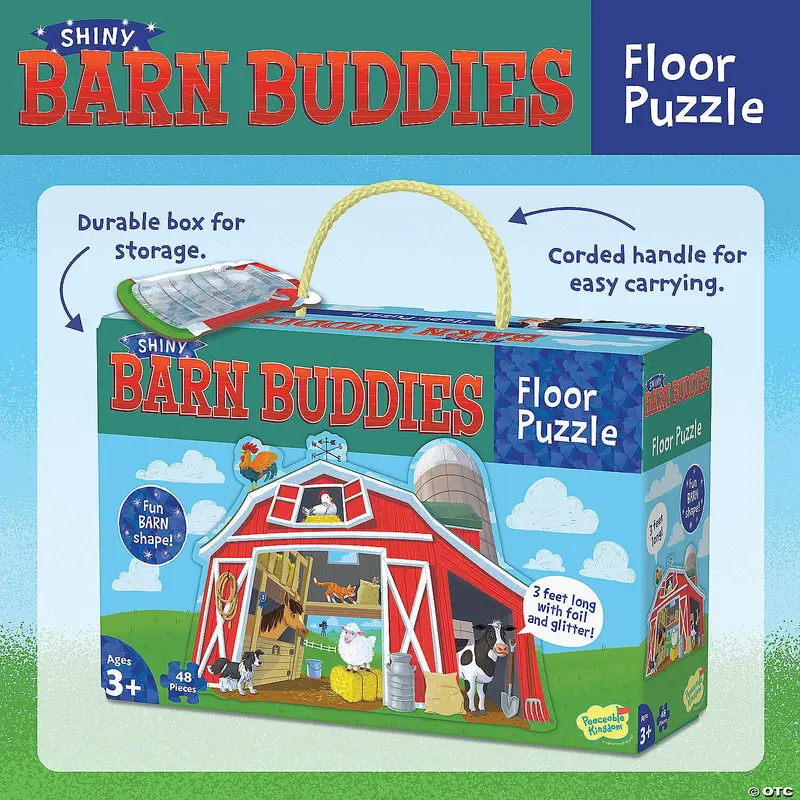 Floor Puzzle: Barn Buddies