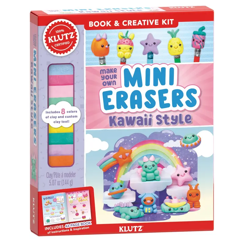 Make Your Own Mini Erasers: Kawaii Style