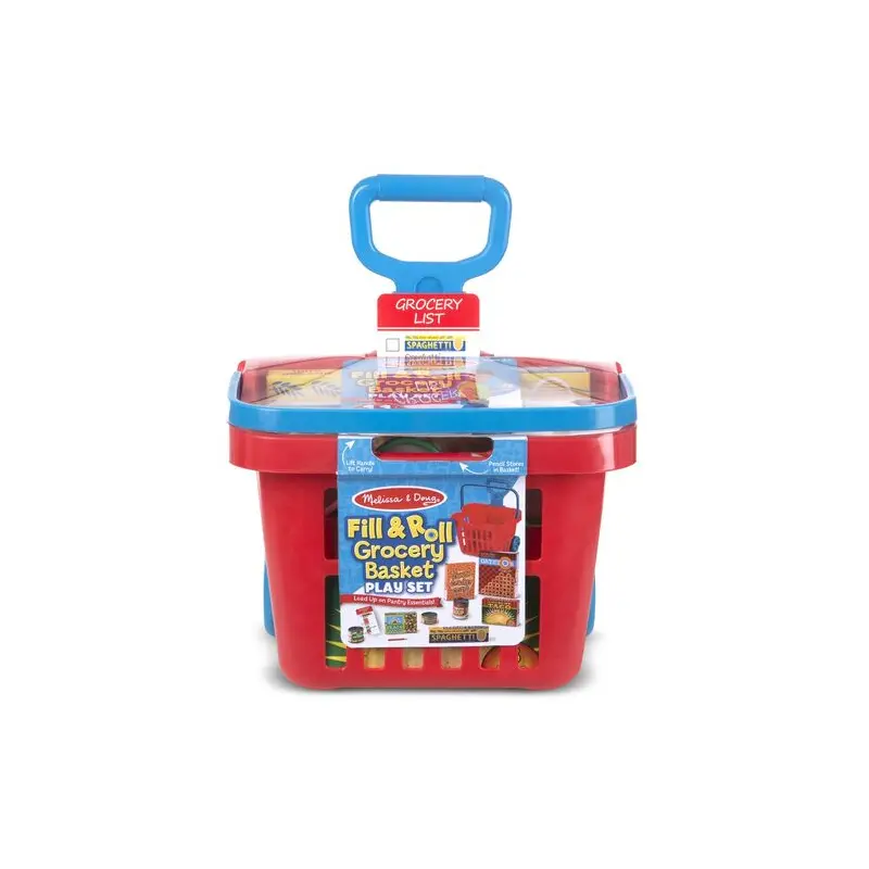 Rolling Grocery Basket