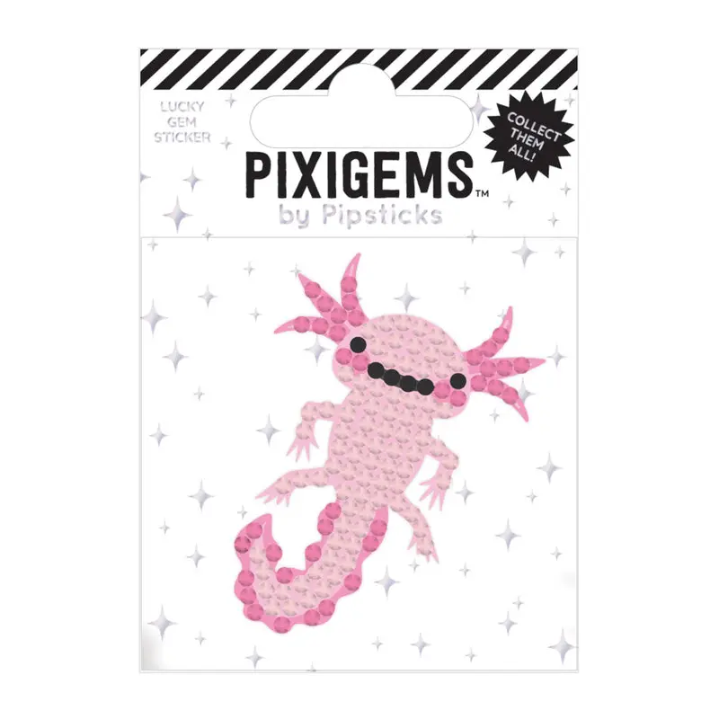 Alvin Axolotl Pixigem Sticker