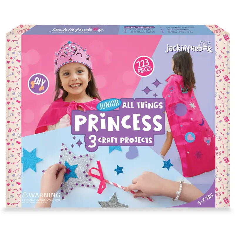 Jack In The Box 3 in 1 Junior All Things Princess