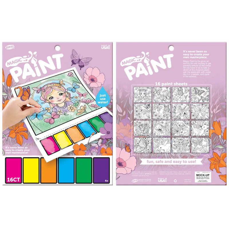 Savvi Butterfly Large Paint Book (Sold Separately)