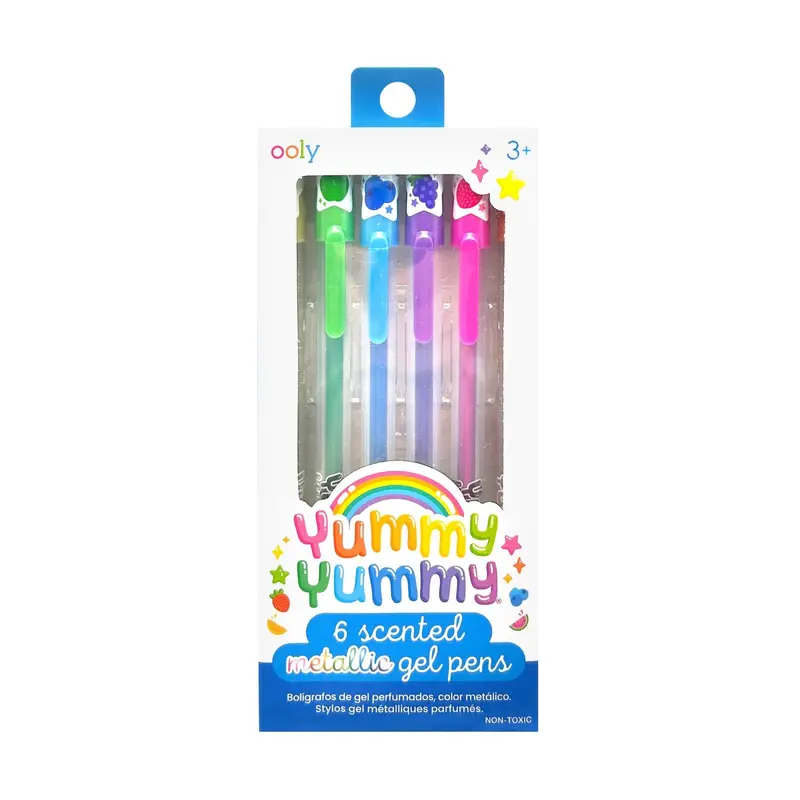 Yummy Yummy Scented Gel Pens  - Metallic