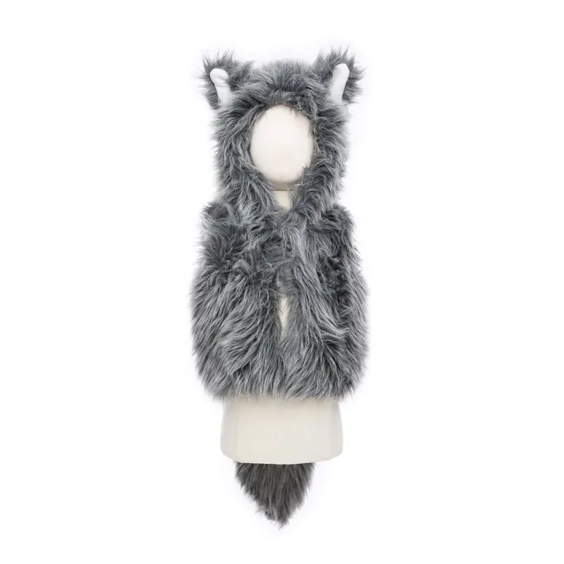 Big Bad Wolf Vest with Gloves, Size  3-4
