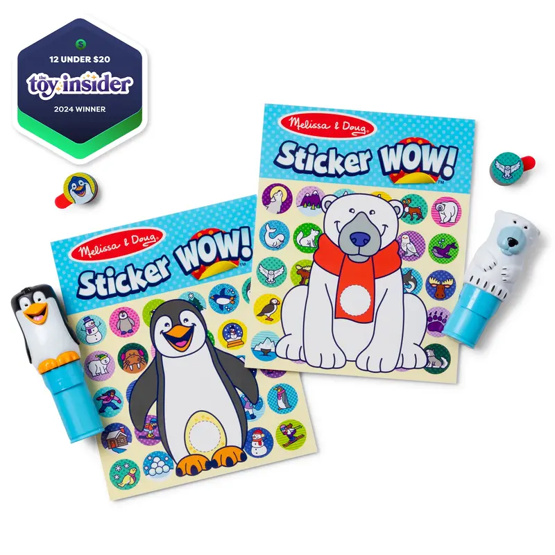 Sticker WOW! Activity Pad & Sticker - Winter