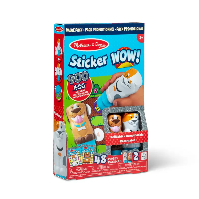 Sticker WOW! Sticker Stamper & Activity Pad - Pets