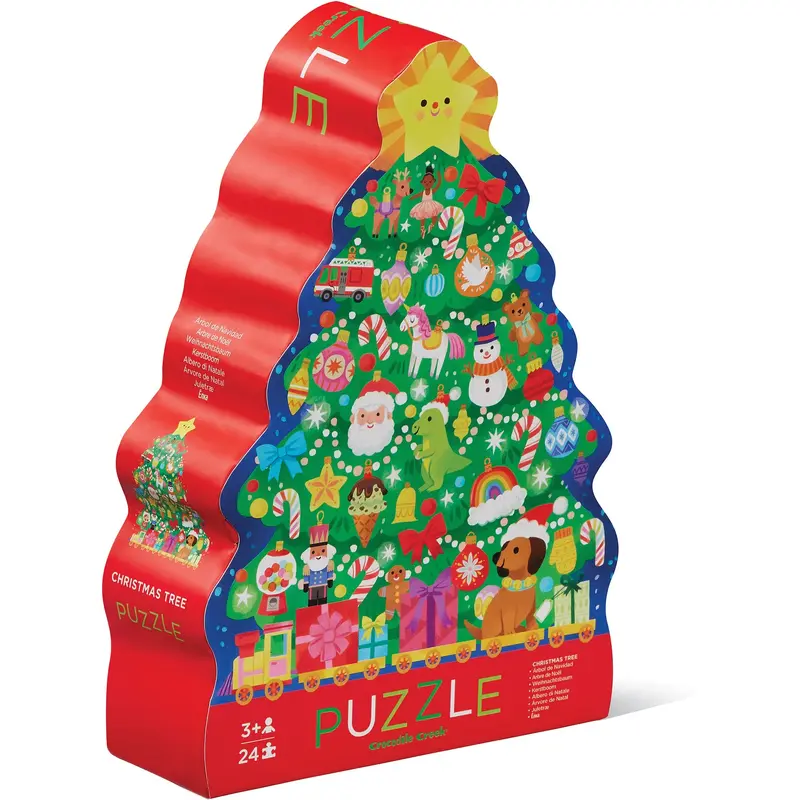 24-pc Puzzle - Christmas  Tree