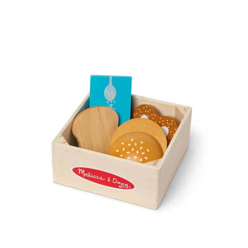 Wooden Food Groups Play Set  Grains