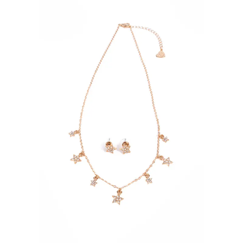 Boutique Chic Rising Star Necklace  & Earrings