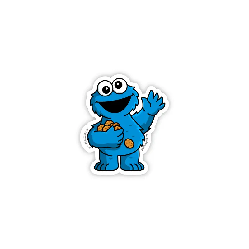 The Cookie Monster Sticker