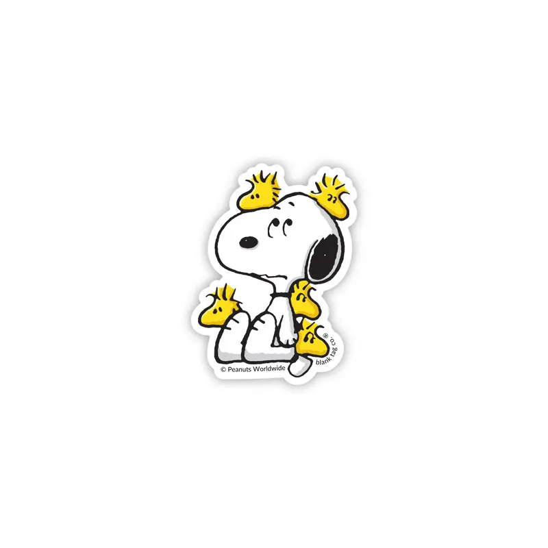 The Overwhelmed Snoopy Sticker