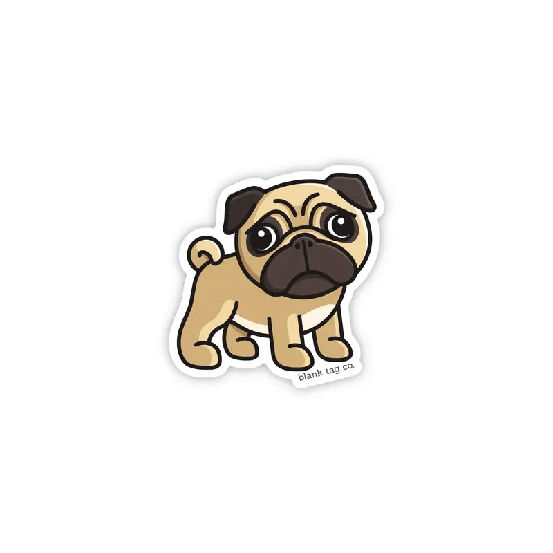 The Pug Sticker