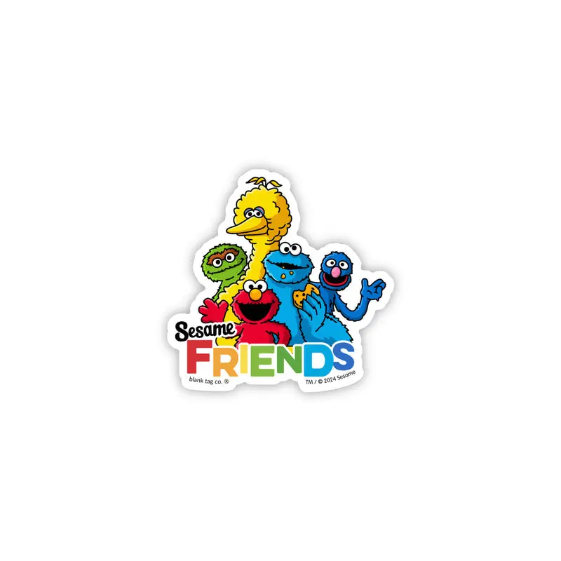 The Sesame Friends Sticker