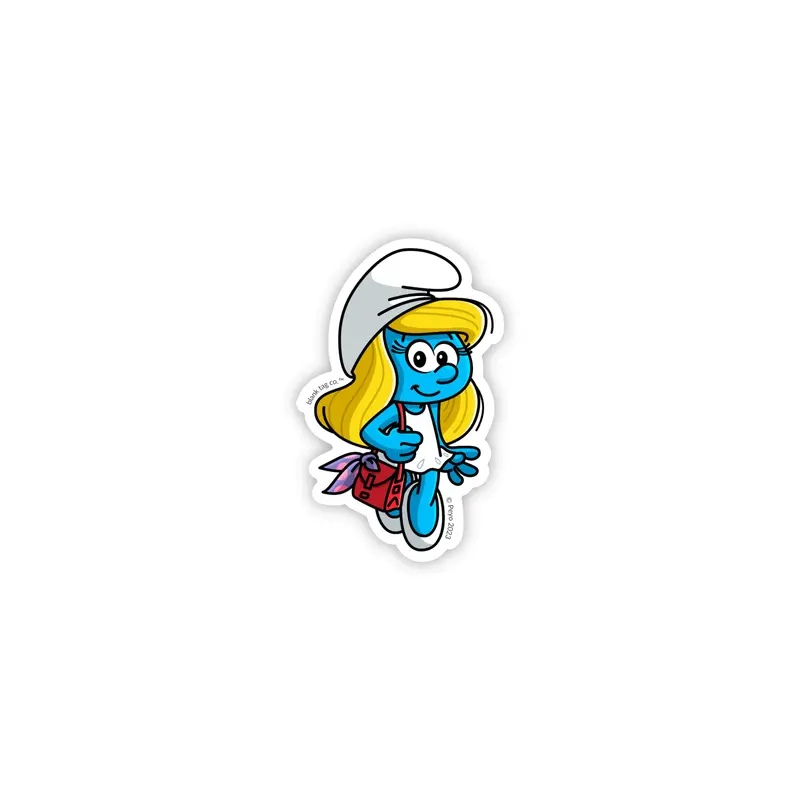 The Smurfette Sticker