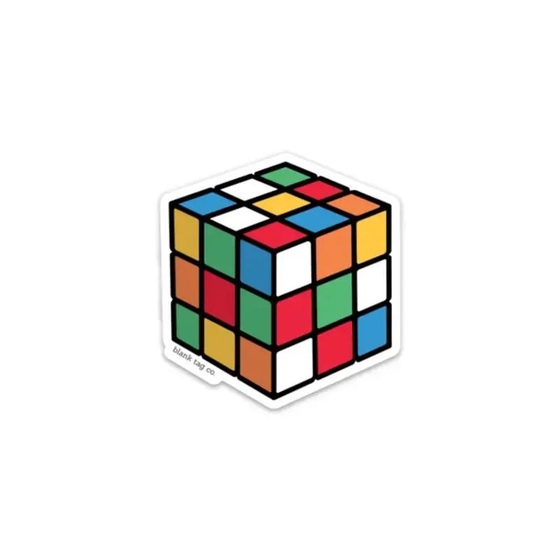 The Rubix Cube Sticker