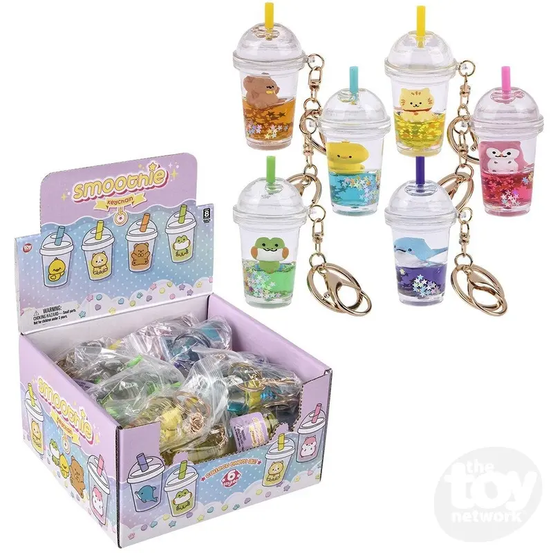 3" Kawaii Animal Smoothie Liquid Clip-On (Sold Separately)