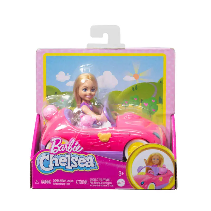 Barbie: Chelsea - Vehicle Set With Blonde Small Doll