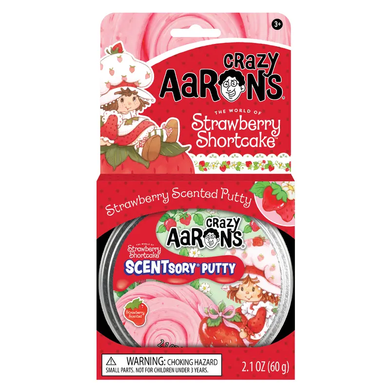 Thinking Putty: Strawberry Shortcake Scentsory - 4" Tin