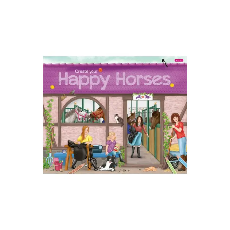 Happy Horses Sticker Book