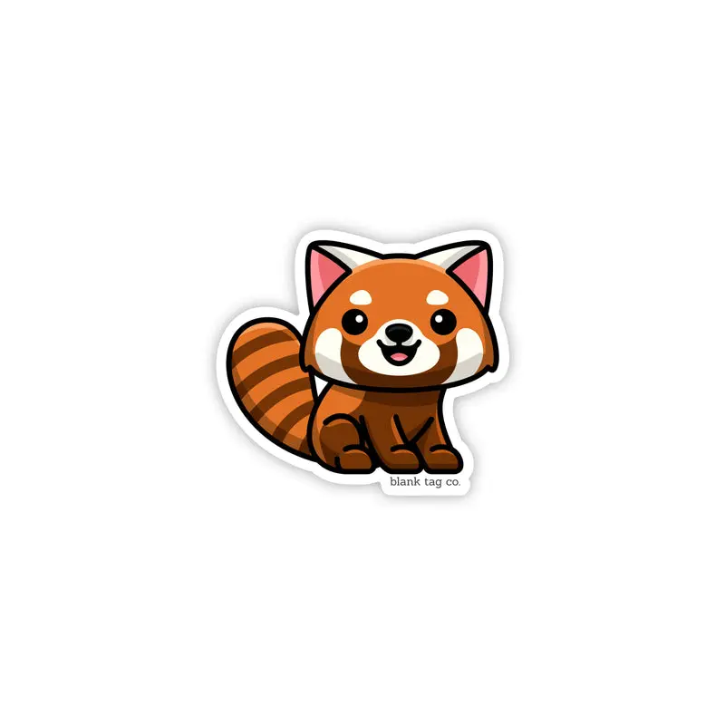 The Red Panda Sticker