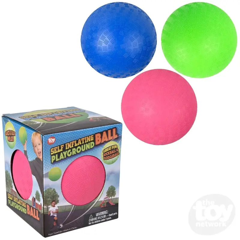 5" Self-Inflating Playground Ball (Sold Separately)