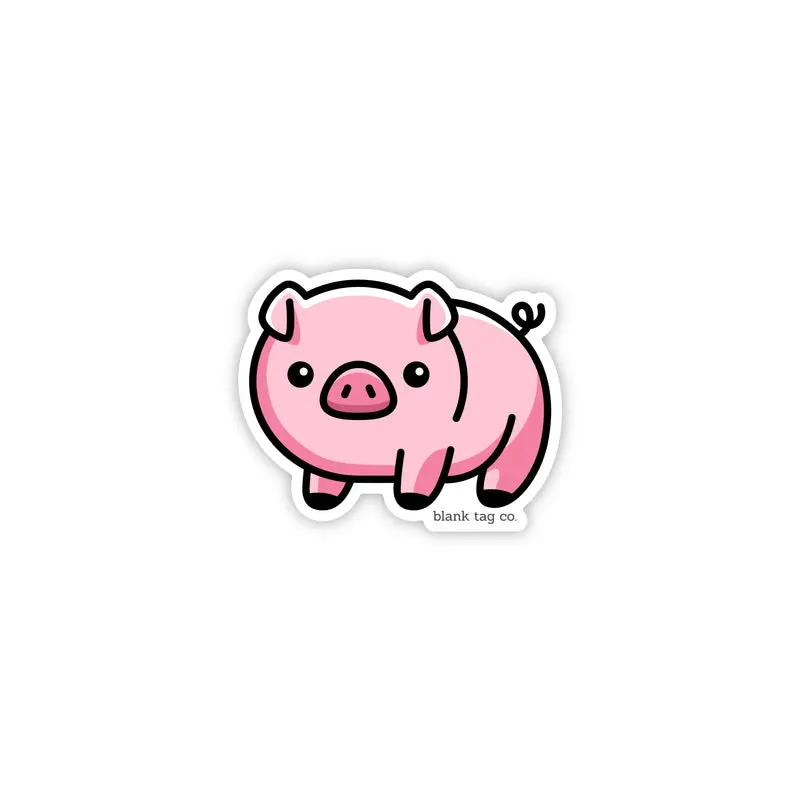 The Piggy Sticker