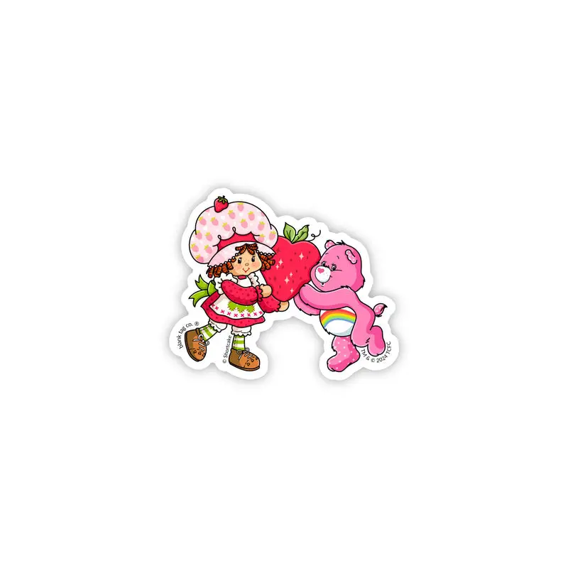 The Strawberry Shortcake and Cheer Bear Sticker