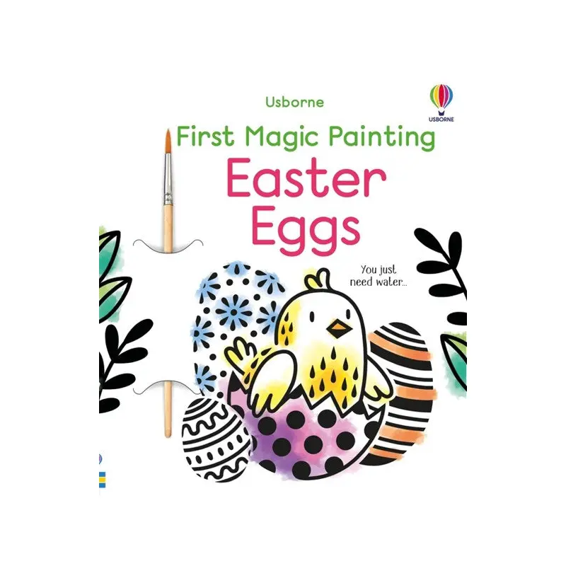 First Magic Painting Easter Eggs