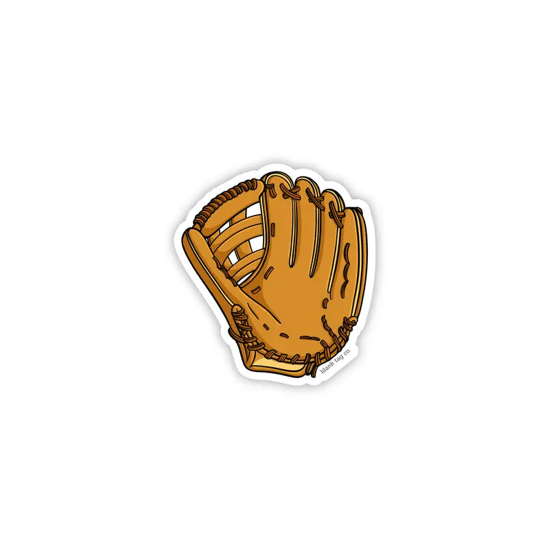The Baseball Mitt Sticker