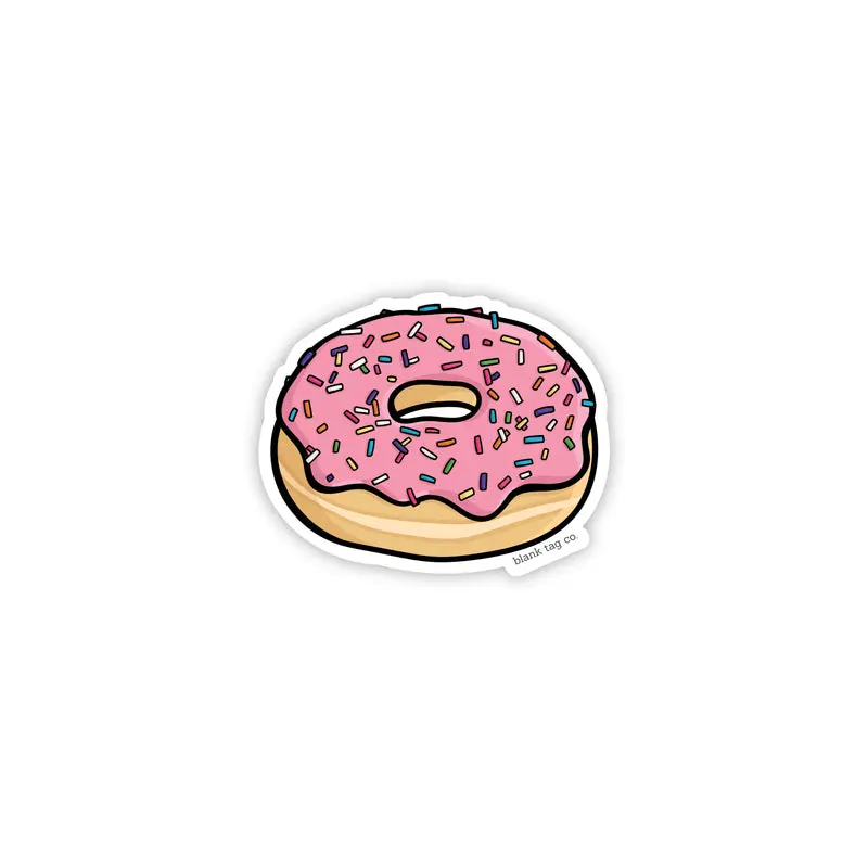 The Sprinkled Donut Sticker