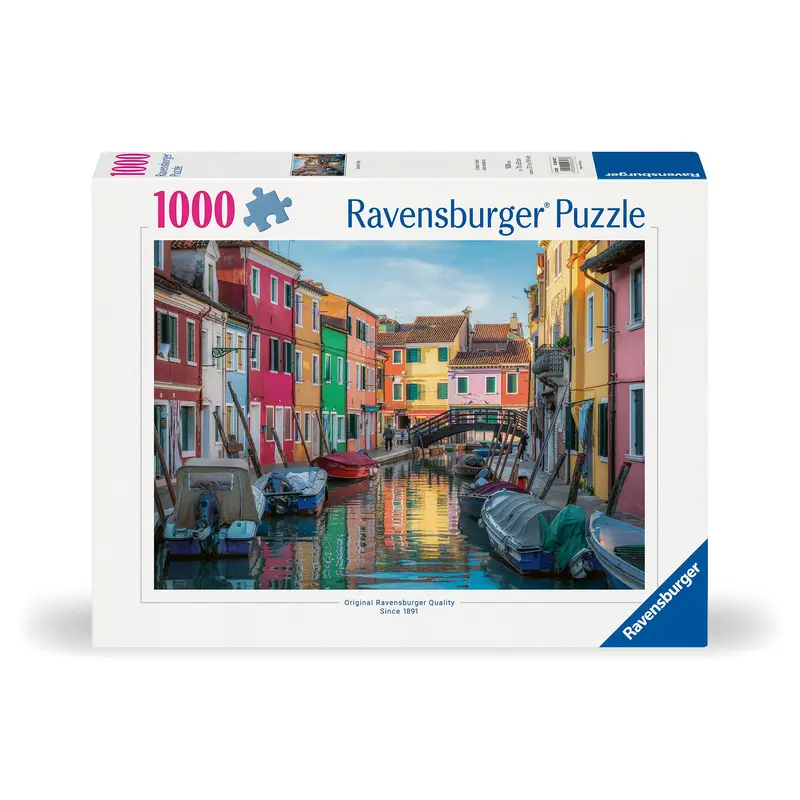 Burano, Italy 1000 Pc Puzzle