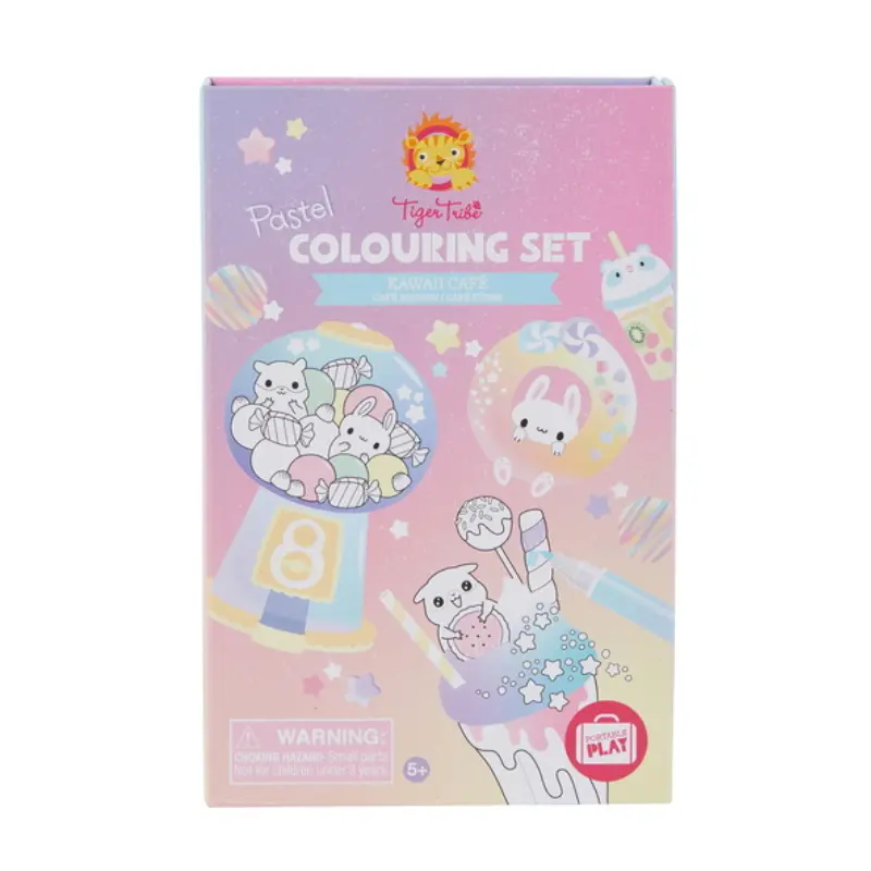 Kawaii Cafe: Coloring Set