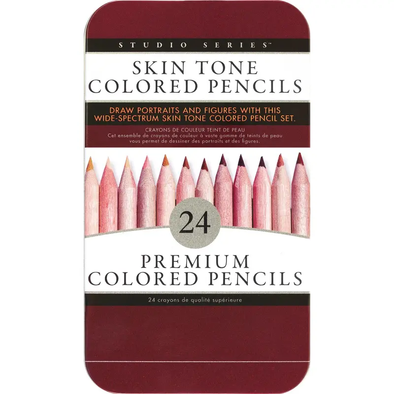 Studio Series: Skin Tone Colored Pencils - 24 Count