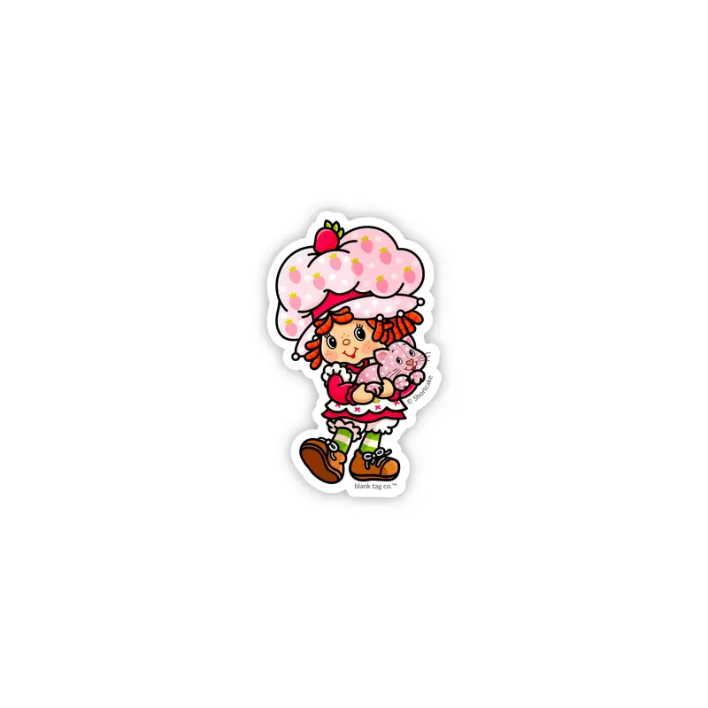 The Strawberry Shortcake With Custard Sticker