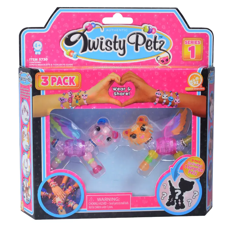 Twisty Petz: 3 Bracelet Window Box