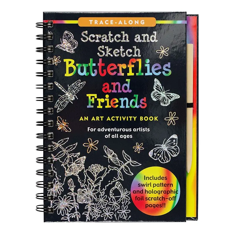 Butterflies & Friends: Scratch & Sketch