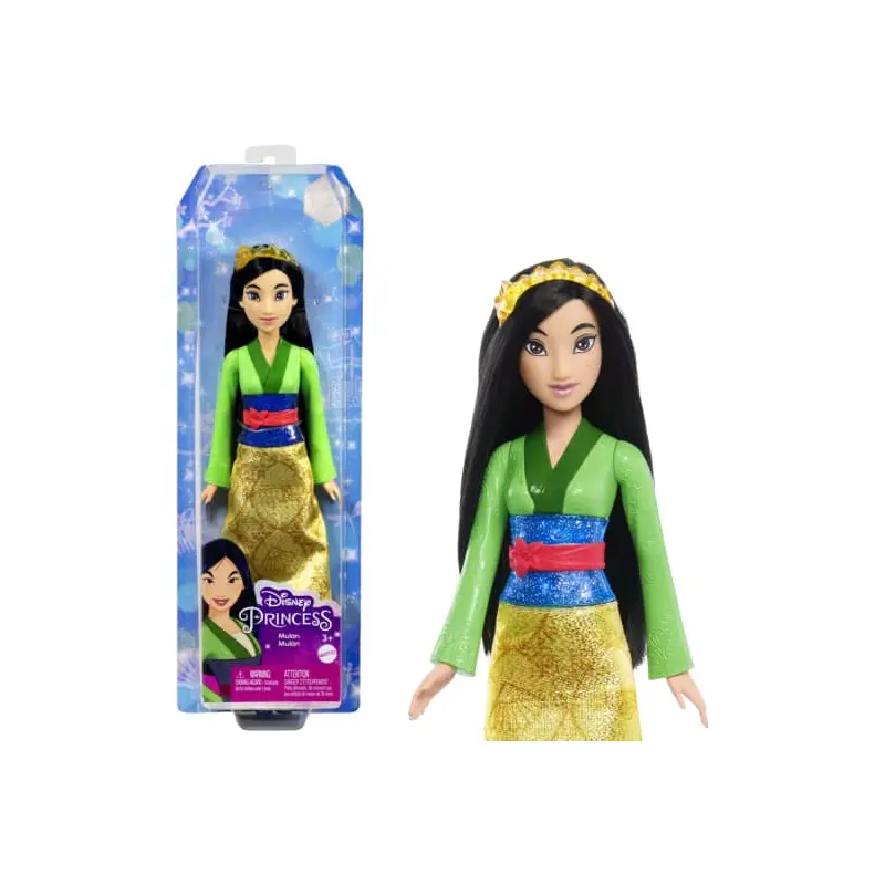 Disney Princess: Fashion Doll And Accessory - Mulan