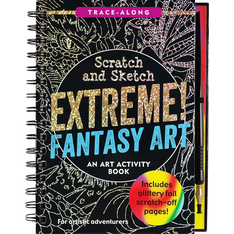 Fantasy Art: Scratch & Sketch Extreme