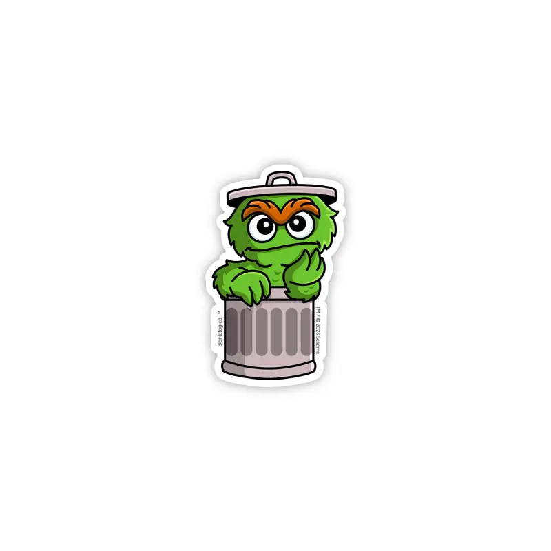 Oscar The Grouch Sticker