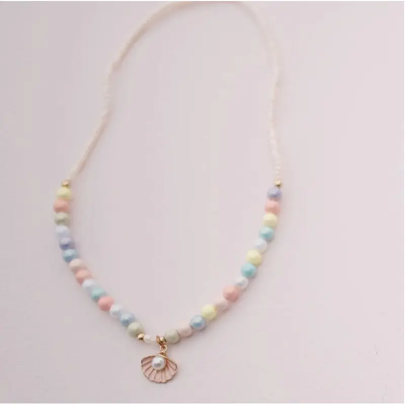 Boutique Pastel Shell Necklace