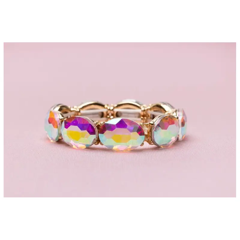 Boutique Chic Aurora Borealis  Gem Bracelet