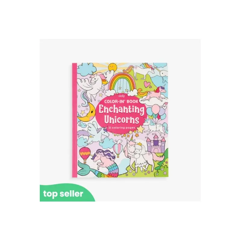 Enchanting Unicorns: Colorin Book