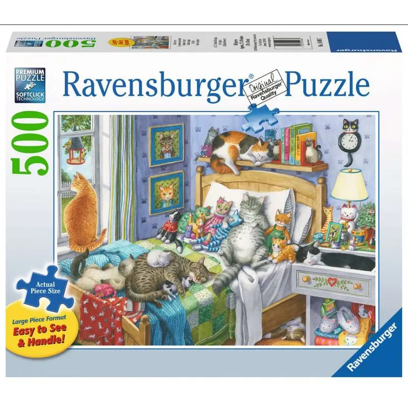 Cat Nap - 500 Large Pc Puzzle