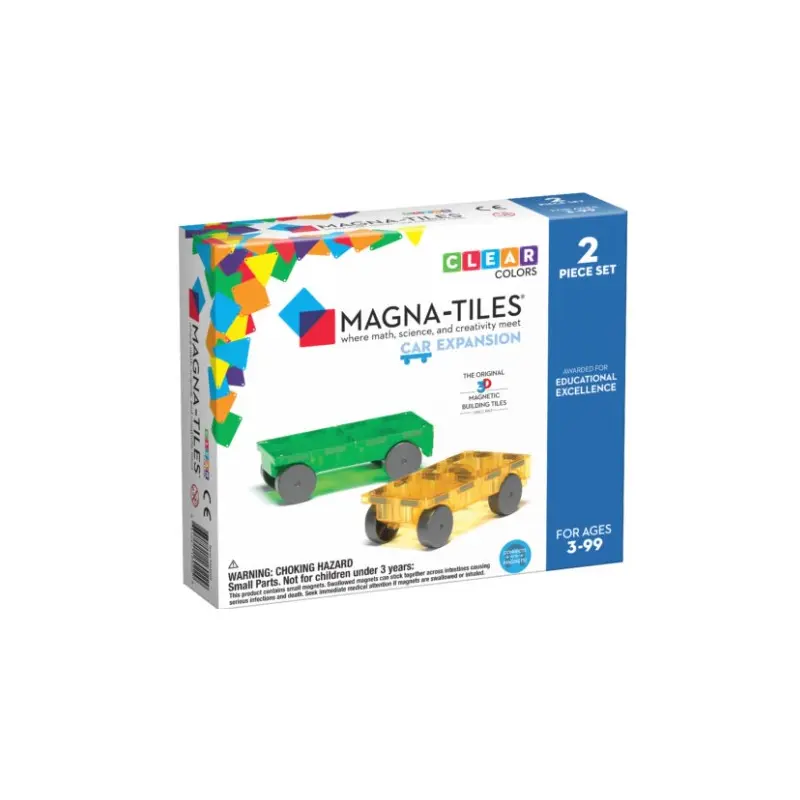 Cars 2 Piece Expansion Set: Magna-Tiles