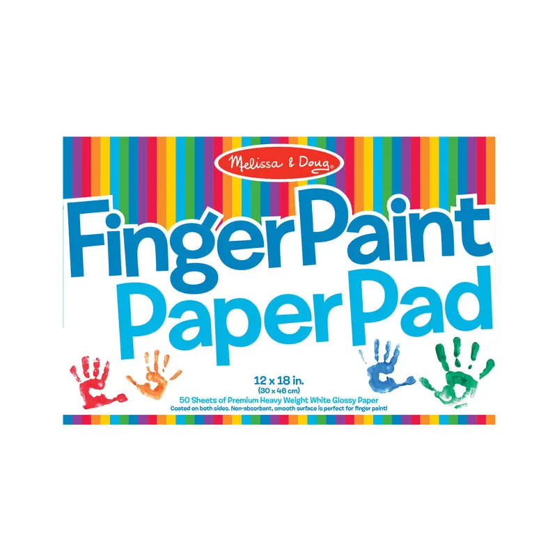 Finger Paint Paper Pad 12x18