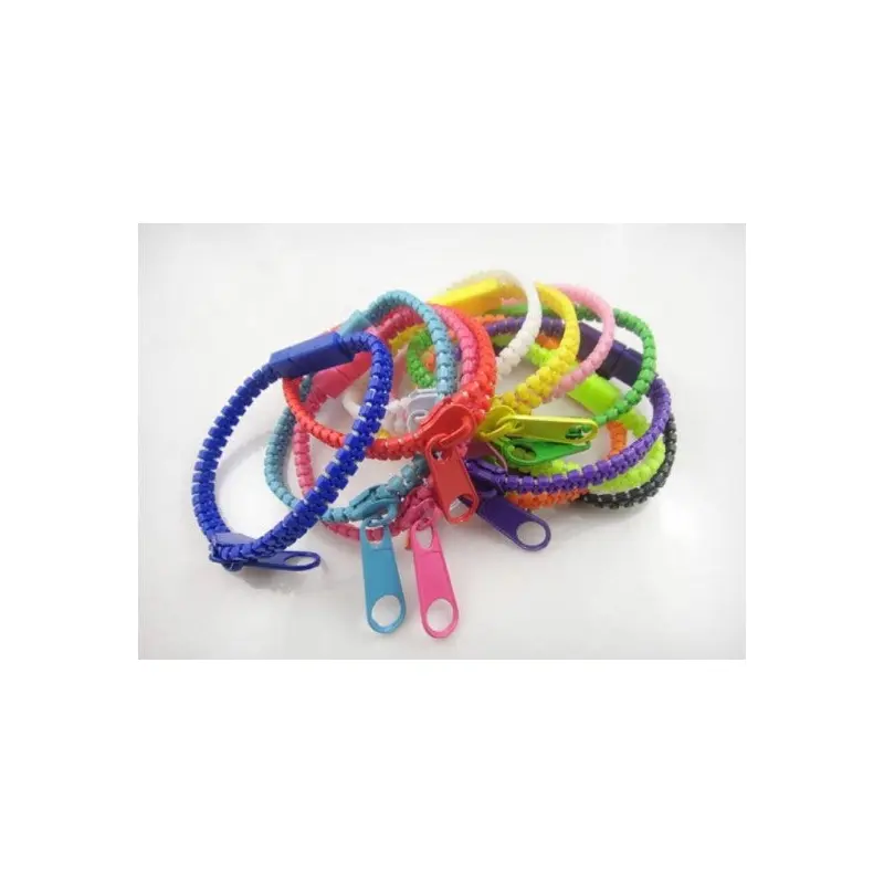 Hip Zip Zipper Bracelets